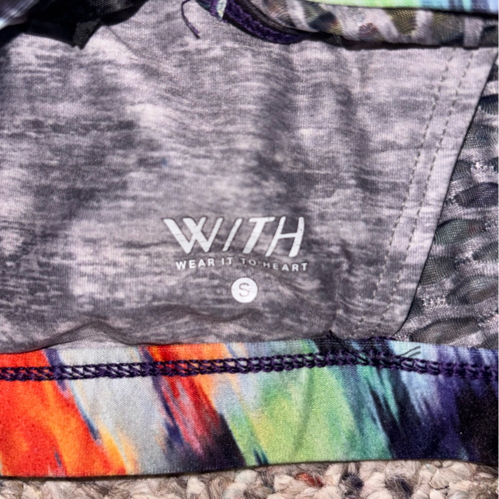 WITH Peloton High Neck Sports Bra Small - Picture 3 of 3